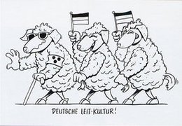 Tuschezeichnung des Entwurfs