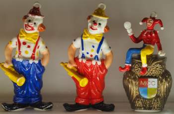 Clown, Till Zugplakettchen 1990, 1989